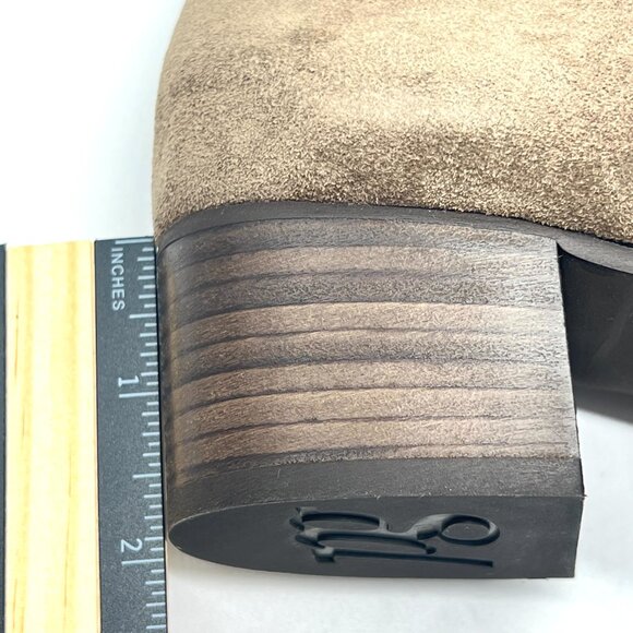 Paul Green Womens 8.5 US 6 UK Faye Brown Suede Leather‎ Ankle Boots Shoes - Picture 13 of 15